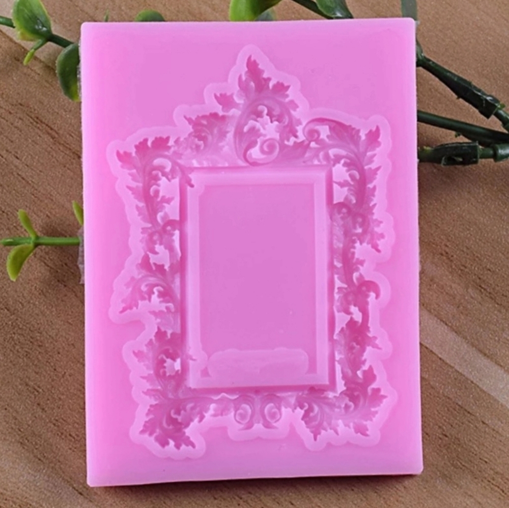 Silicone Mold One Ornate Frame